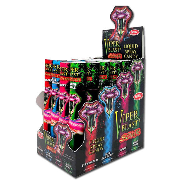 Viper Blast Sour Spray Candy - 24ct