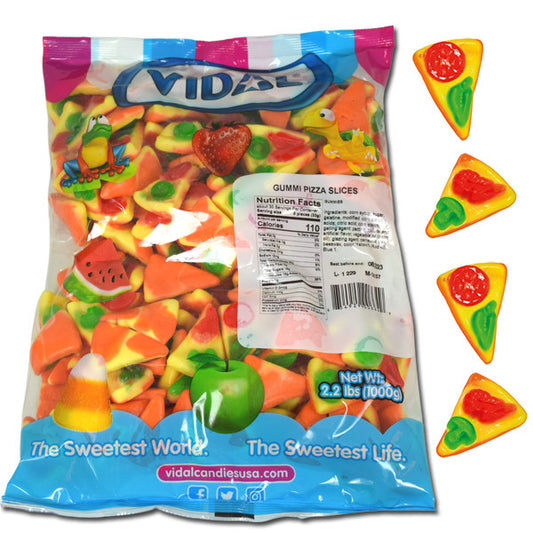 Gummi Pizza Slices Vidal
