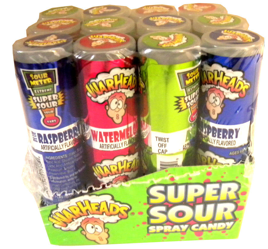 WarHeads Super Sour Spray 12ct