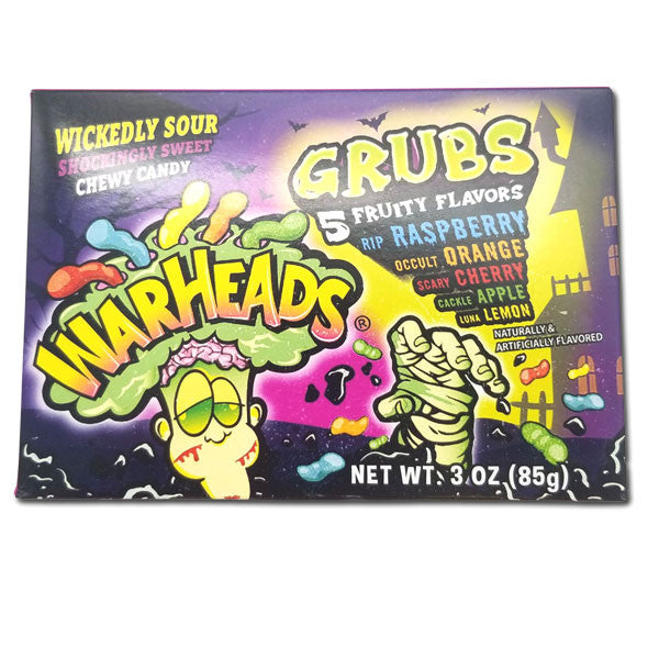 Warhead Halloween Grubs Candies