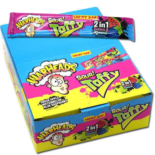 Warheads sour taffy