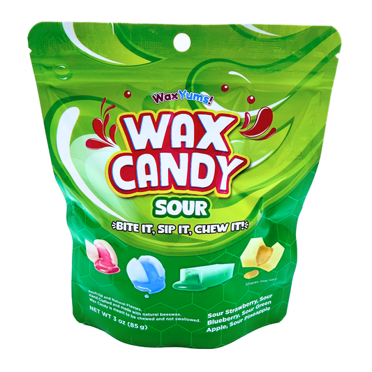 Wax Yums! Sour Wax Candy - 3oz