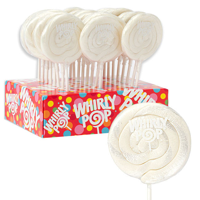 Whirly Pops White 24 Count Adams & Brooks