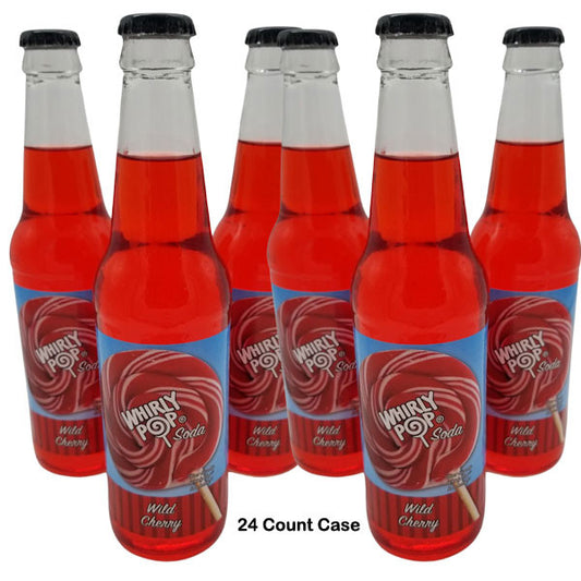 Whirly Pop Soda - Wild Cherry - 12oz / 24 Count