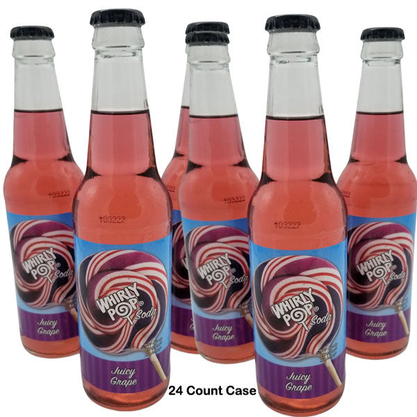 Whirly Pop Soda - Grape - 12oz 24 Count