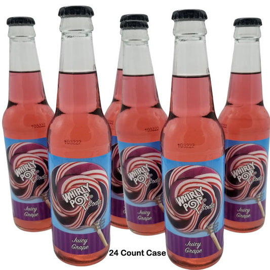 Whirly Pop Soda - Grape - 12oz 24 Count