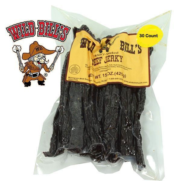 Wild Bill's Original Jerky 30 Ct (vacuum sealed strips)
