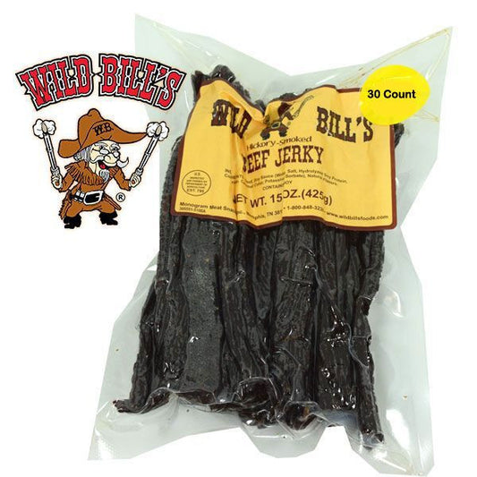Wild Bill's Original Jerky 30 Ct (vacuum sealed strips)