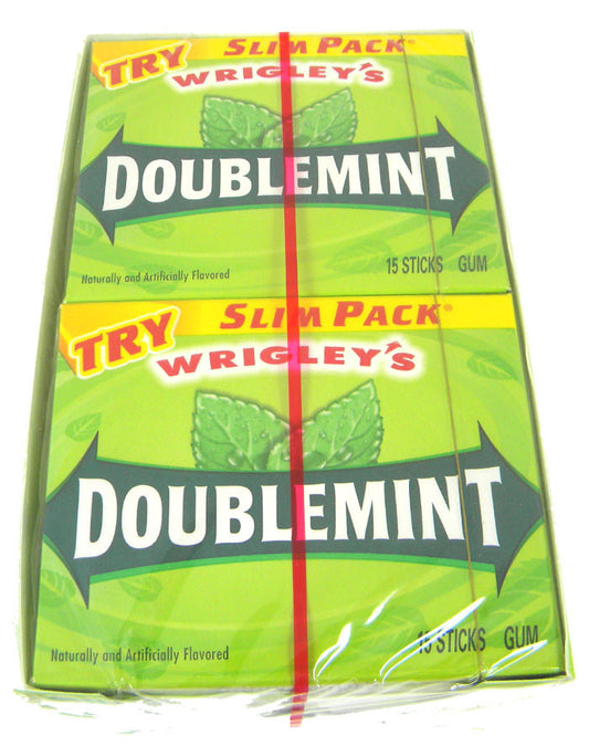 Wrigley's Doublemint Chewing Gum - 15pc / 10ct