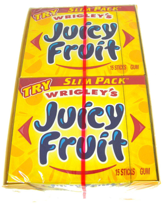 Wrigley's Juicy Fruit Chewing Gum - 15pc / 10ct