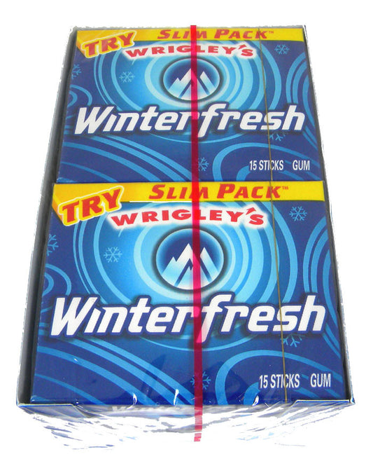 Wrigley's Winterfresh Chewing Gum - 15pc / 10ct