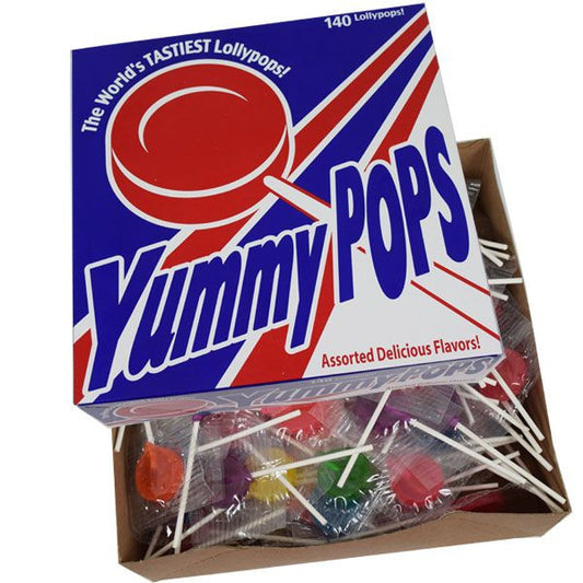 Yummy Pops 104 Count Box