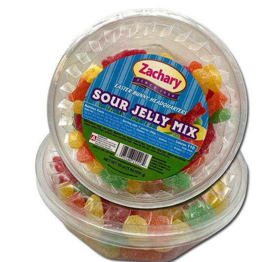 16oz Zachary Sour Jelly Easter Bunnies