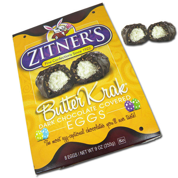 Zitner's  Butter Krak Eggs 8 Count (Unwrapped)