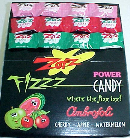 ZOTZ FIZZ CANDY 48ct